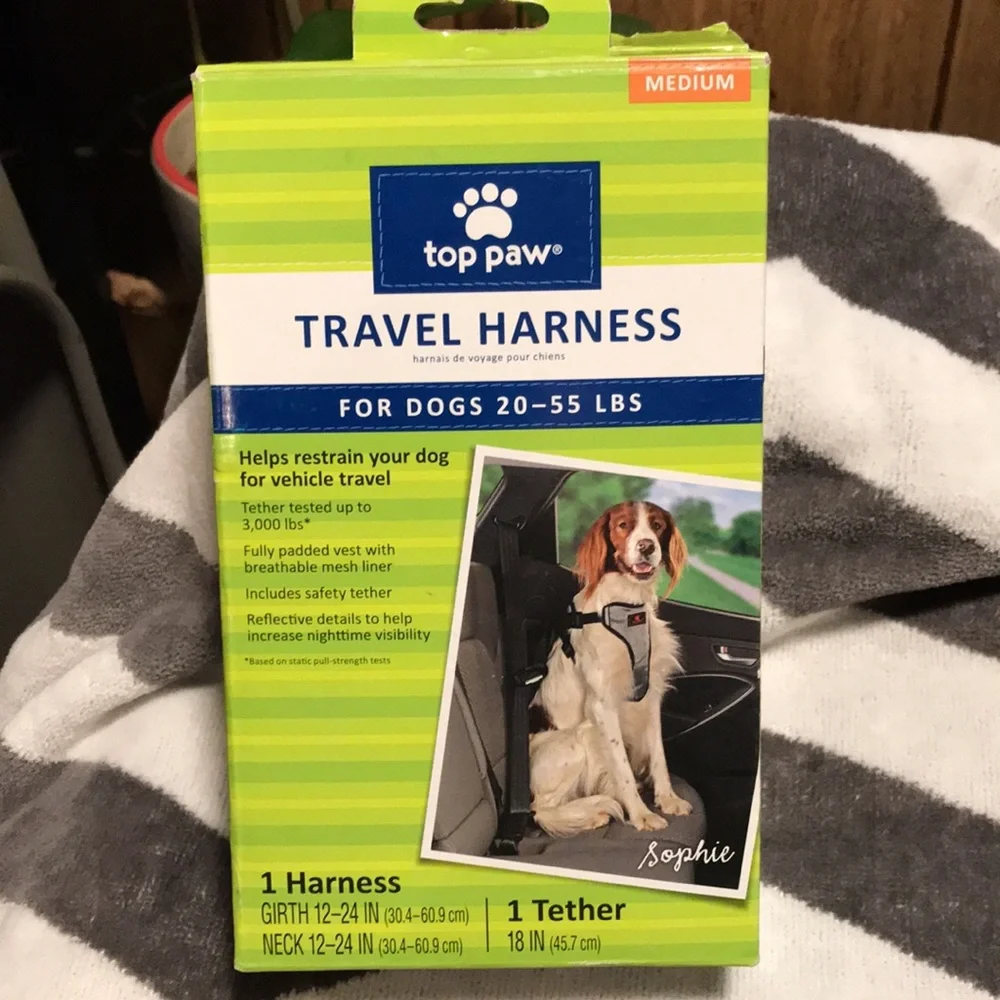 TOP PAW TRAVEL HARNESS